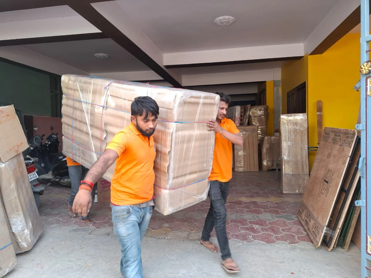 Professional home shifting service in Patna by Mehar Packers and Movers with secure packing and experienced staff.
