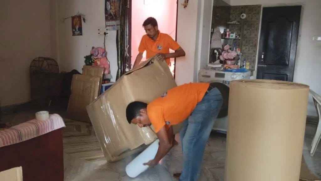 Packed household items by Mehar Packers and Movers – Home Shifting Service in Patna.